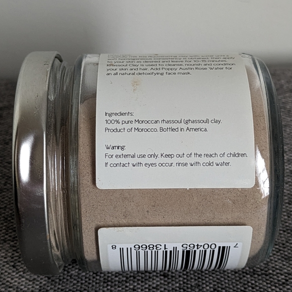 Poppy Austin 100% Pure Moroccan Rhassoul Rejuvenating Clay - Picture 5 of 6